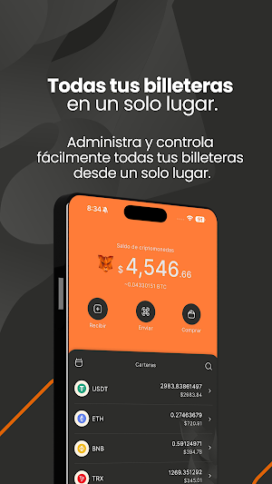 Panther: Billetera Crypto Screenshot 2
