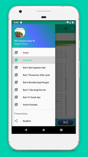 Buku Siswa IPA Terpadu Kelas 9 Semester 2 Screenshot 1