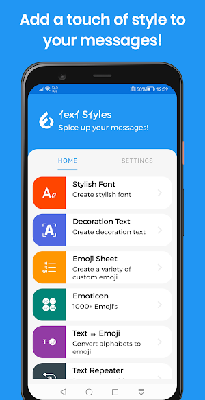 Text Styles Screenshot 0