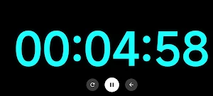 Huge Clock: Big Digital Timer Screenshot 1