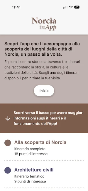 Norcia inApp Screenshot 2
