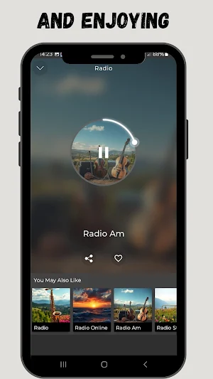 Aardvark Blues Radio Live App Screenshot 2