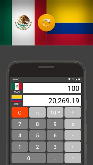 Mexican Peso / Colombian Peso Screenshot 0