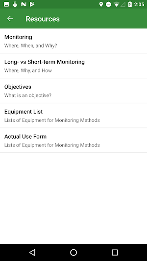 Rangeland Health Monitoring Screenshot 3