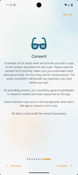 LIFESPACE Research Screenshot 3