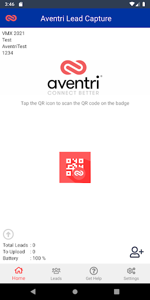 Aventri Lead Capture Screenshot 1