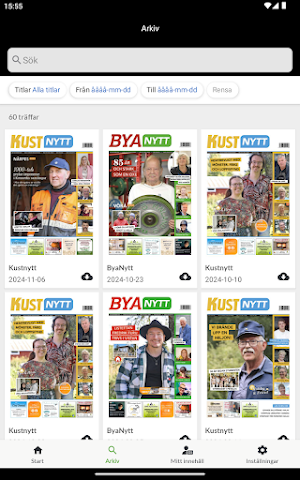 Byanytt Kustnytt Screenshot 3