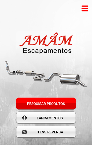Amâm Escapamentos - Catálogo Screenshot 0