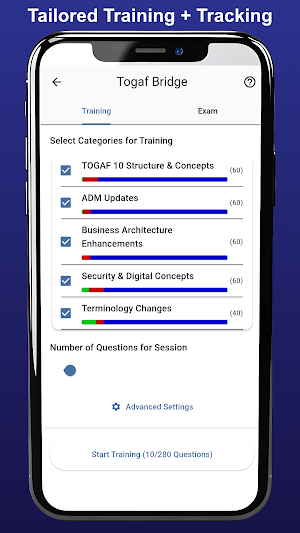 TOGAF® Bridge Exam Trainer Screenshot 3