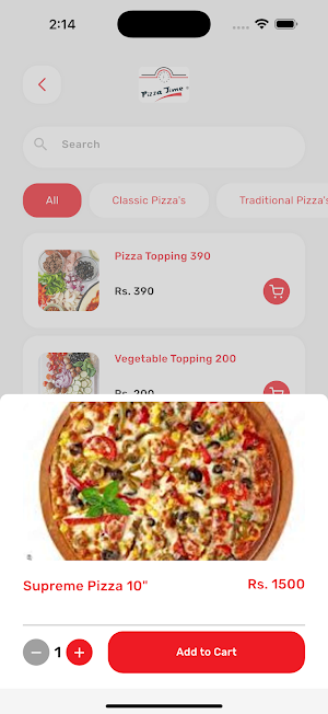 Pizza Time Pakistan Screenshot 3