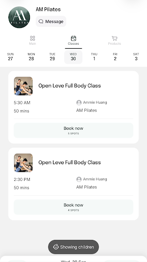 AM Pilates Screenshot 1