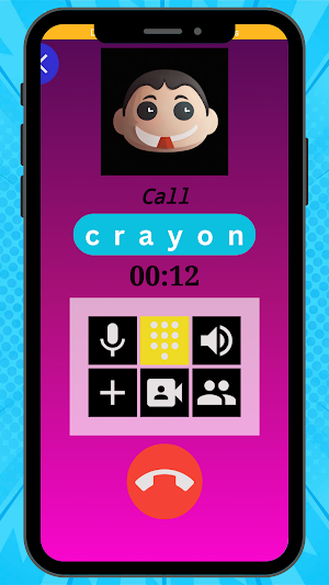 Crayon Shin Call Prank Chat Screenshot 1