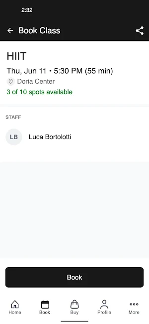 Doria Center Screenshot 2