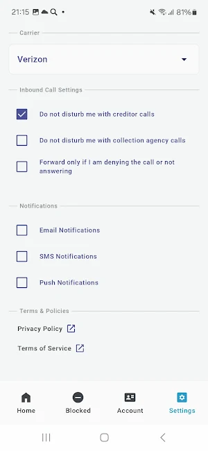 CreditorX Screenshot 3