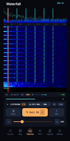 FT8AF: FT8, Ham Radio, & POTA Screenshot 2