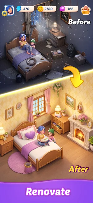 Frozen Manor: Merge Mystery Screenshot 2