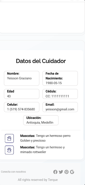 Terque - Cuidador Screenshot 2