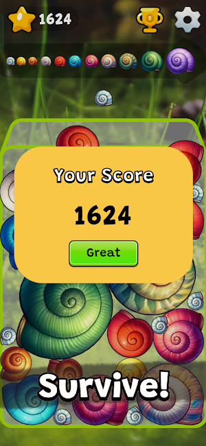 Snail Game - match & merge Screenshot 2