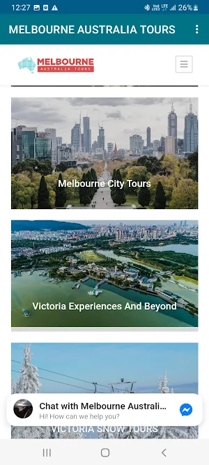 Melbourne Australia Tours Screenshot 1