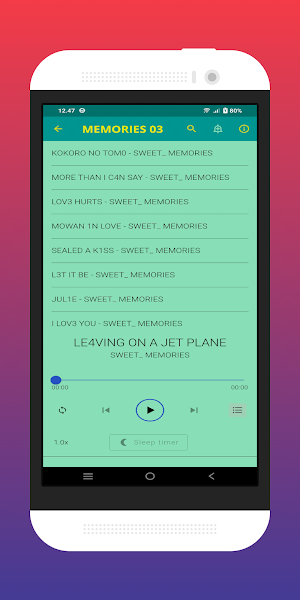 Sweet Memories Songs Vol 02 Screenshot 2