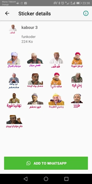 Maroc Stickers- WAStickerApps Screenshot 3