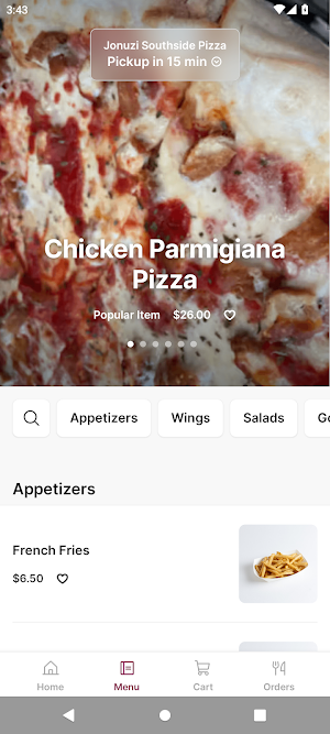 Jonuzi Southside Pizza Screenshot 1