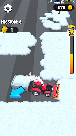 Roll the Snow: Plow Simulator Screenshot 1