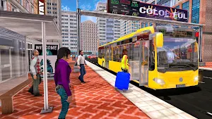 Euro Coach Bus City Extreme Driver Screenshot 1