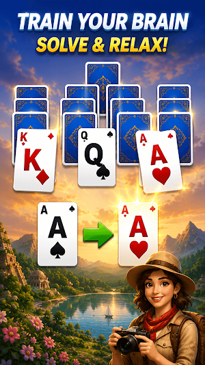 Solitaire Tripeaks World Tour Screenshot 1