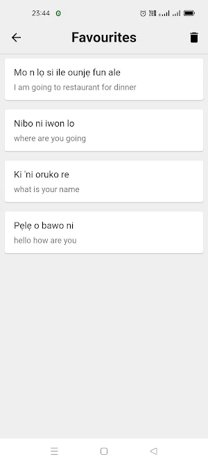 Yoruba To English Translator Screenshot 3