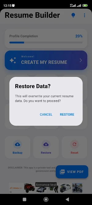 US Resume Builder: ATS Format Screenshot 3
