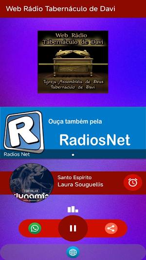 Web Rádio Tabernáculo de Davi Screenshot 0