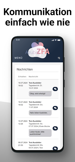 Azubi BZK Screenshot 1