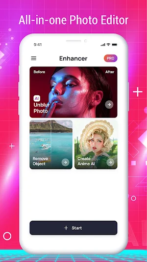 AI Photo Enhancer and AI Art Screenshot 0
