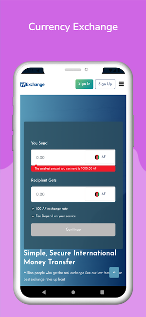 Money Exchange Screenshot 0