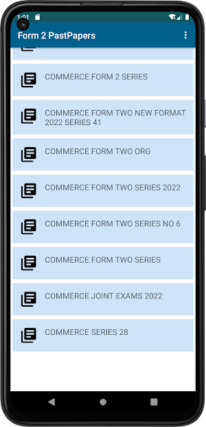 Form Two Past Papers Offline Screenshot 3