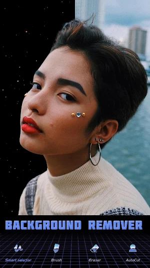 Retrogram 🌴: Retrowave Photo, GIF & Text Maker Screenshot 0