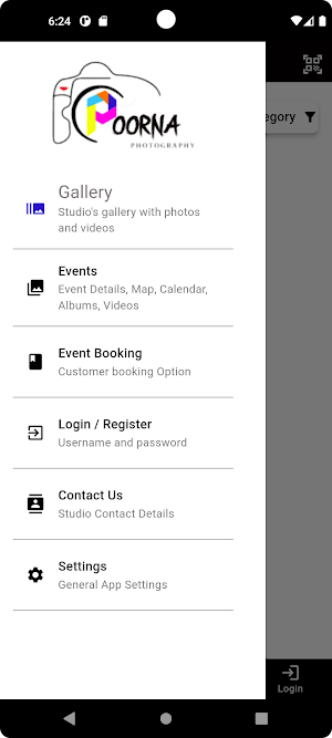 Poorna Photography Screenshot 2