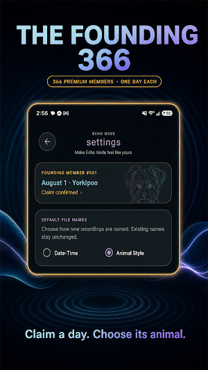 Echo Node: Voice Recorder Screenshot 0