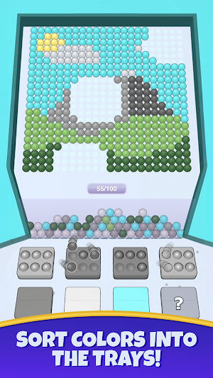 Boom Balls: Color Sort Screenshot 1