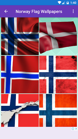 Norway Flag Wallpaper: Flags and Country Images Screenshot 0