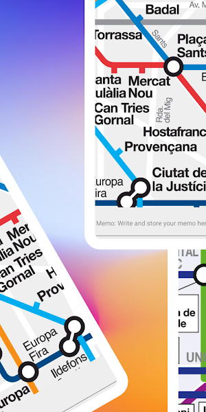 Barcelona Metro - TMB map and route offline Screenshot 3