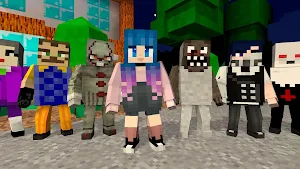 Scary murder in hotel craft Screenshot 0