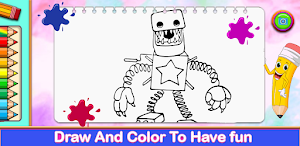 Boxy Boo Play Time Coloring Screenshot 3