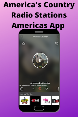 America's Country Radio Stations Americas App Screenshot 1