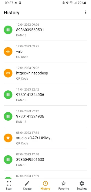 QR & Barcode Scanner Pro Screenshot 1