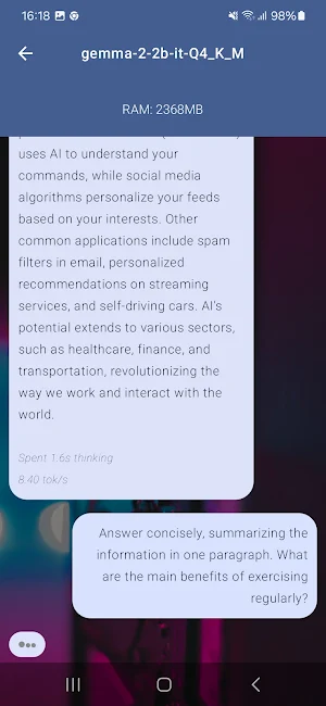 Speed.AI - LLM Version Screenshot 3