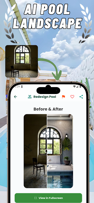 AI Pool Design - Landscape AI Screenshot 1