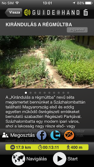Régészeti Park GUIDE@HAND Screenshot 3