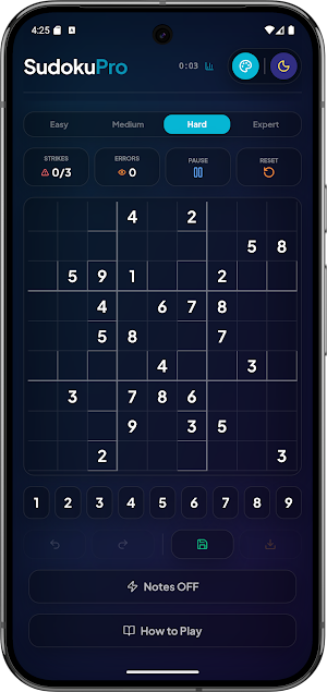 Sudoku Pro Offline Edition Screenshot 2